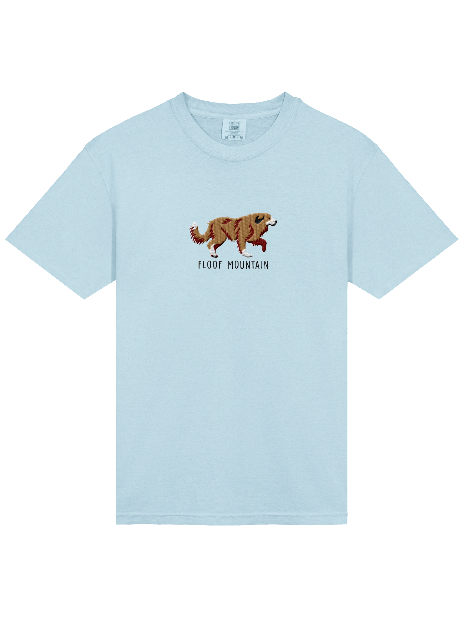 Floof Mountain T-Shirt(Embroidered) of a Great Pyrenees(Brown) product image (53)