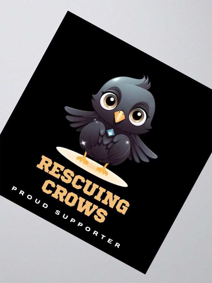 Proud Supreme Crow Supporter Sticker product image (2)