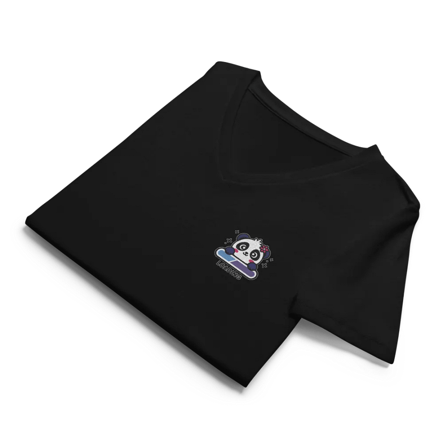 Loading Panda Embroidered V-Neck product image (36)