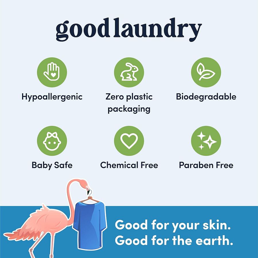 Free and Clear (Unscented) Dryer Sheets, Reduce Static, Infused with Essential Oils, No Harsh Chemicals, Biodegradable, Hypoallergenic, No Plastic product image (2)
