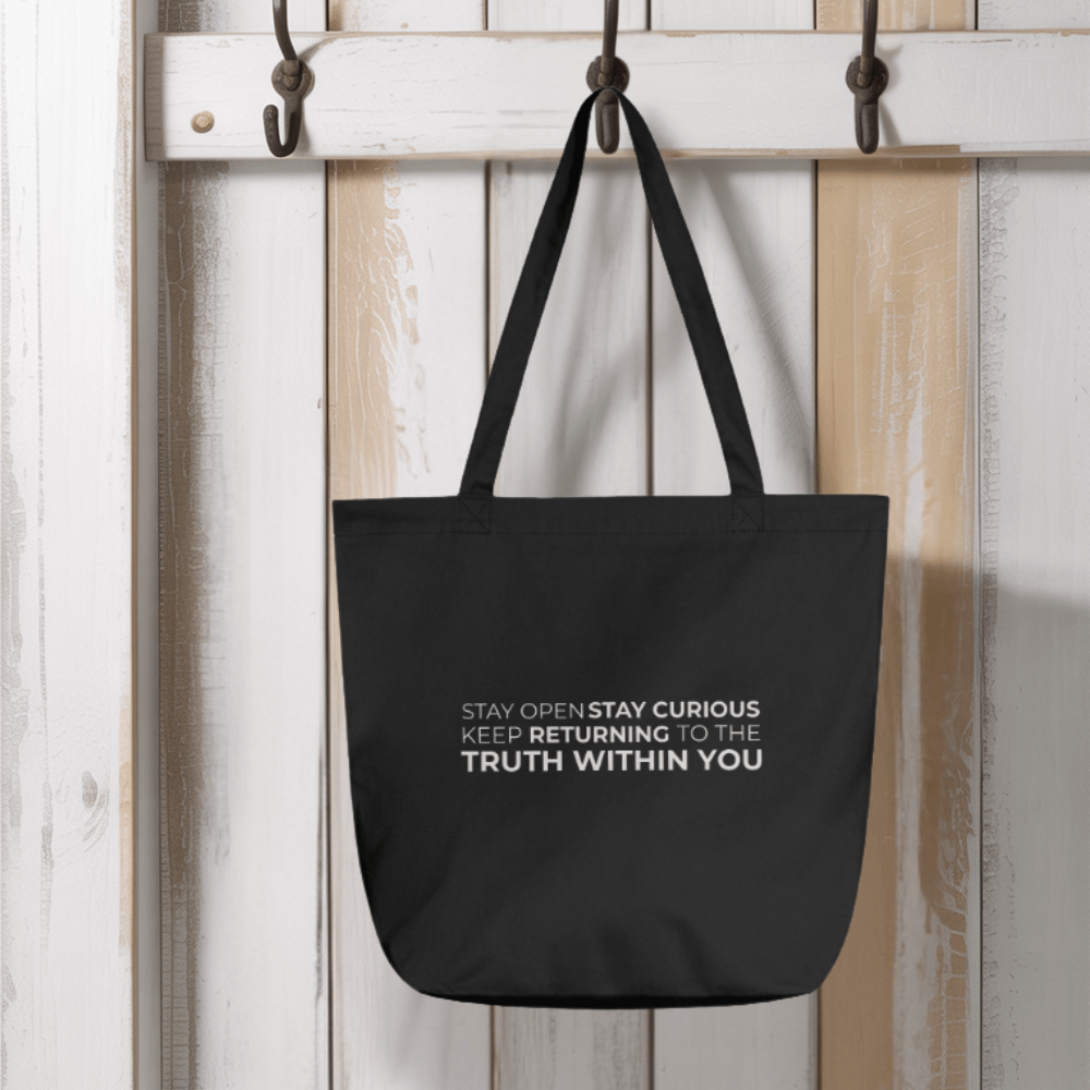 THE RETURNED PODCAST™ ORGANIC CANVAS TOTE product image (3)