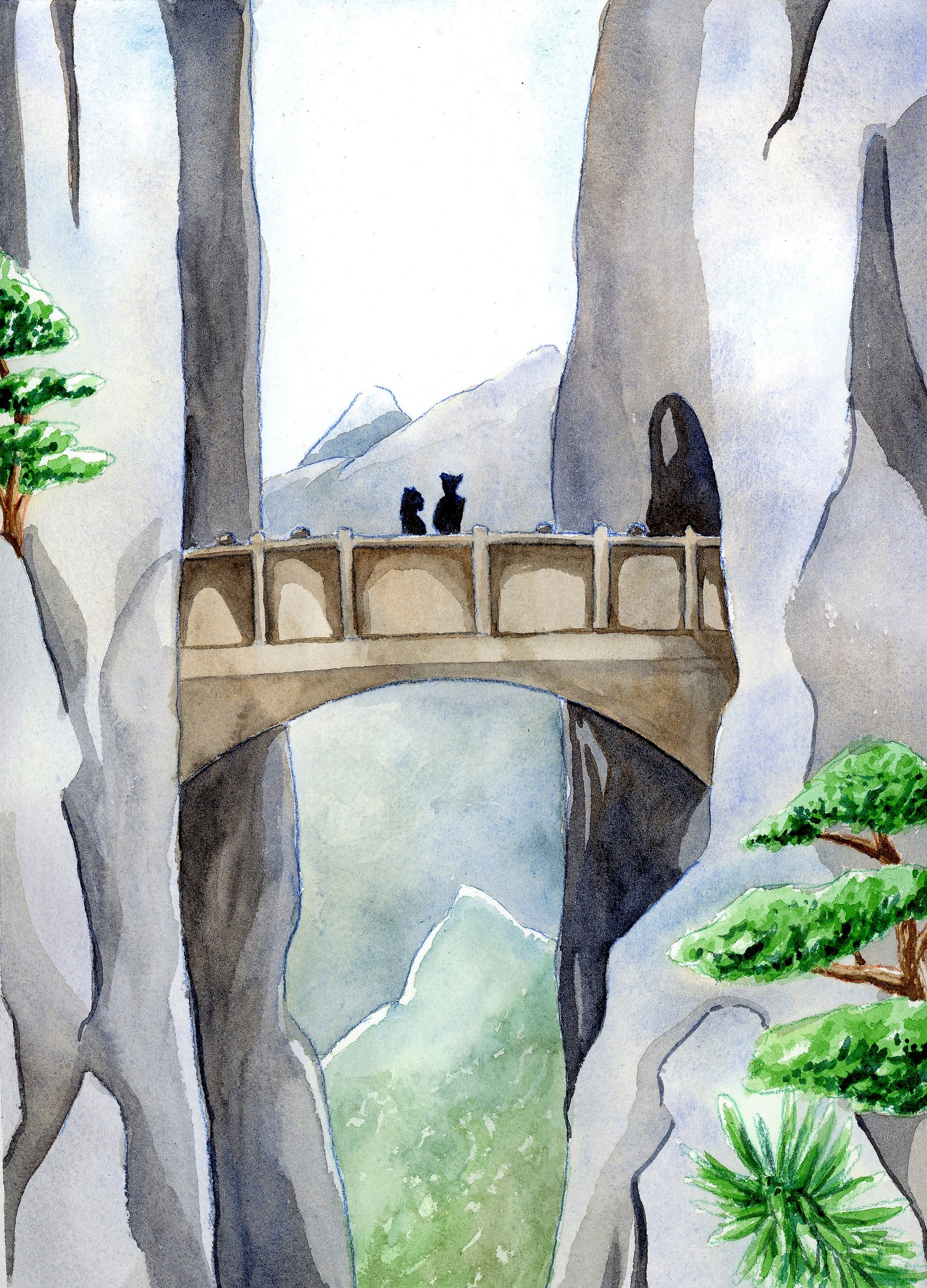 Bridge The Chasm 8.5x11 Print product image (1)