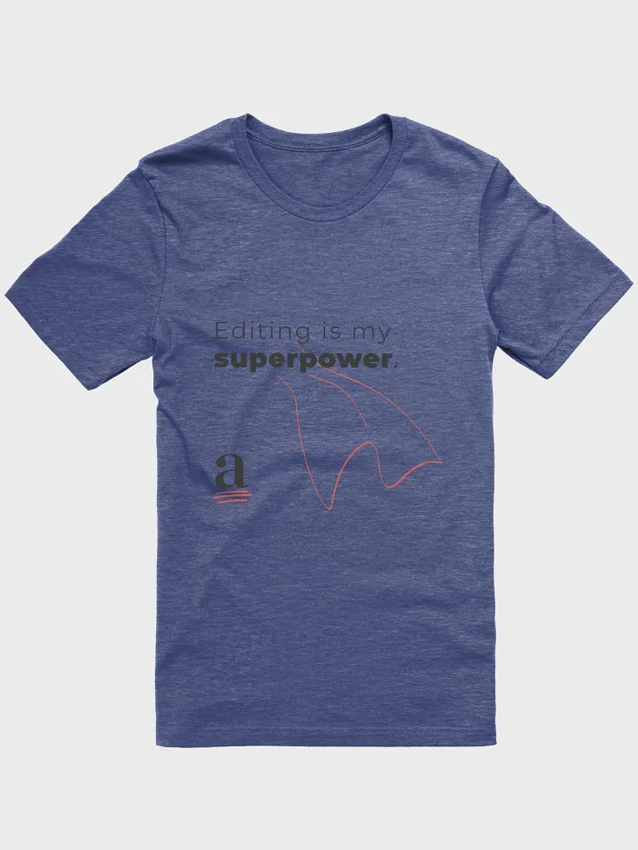 Editing is my superpower tee (with cape) product image (11)