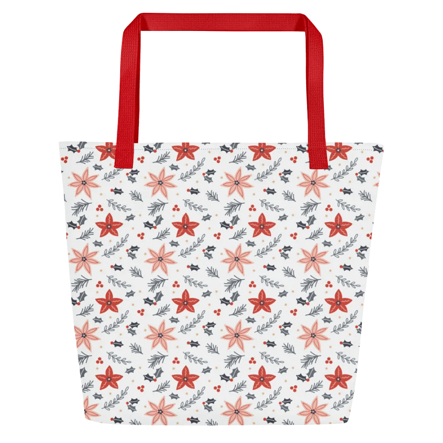 Christmas Floral Tote product image (4)
