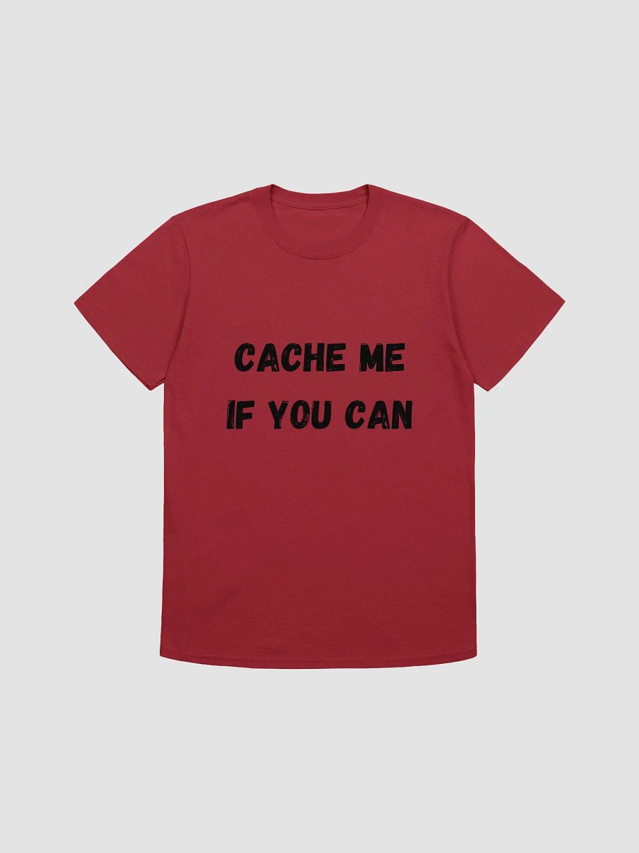 Cache me if you can - Adventure-Themed Geocaching T-Shirt product image (3)