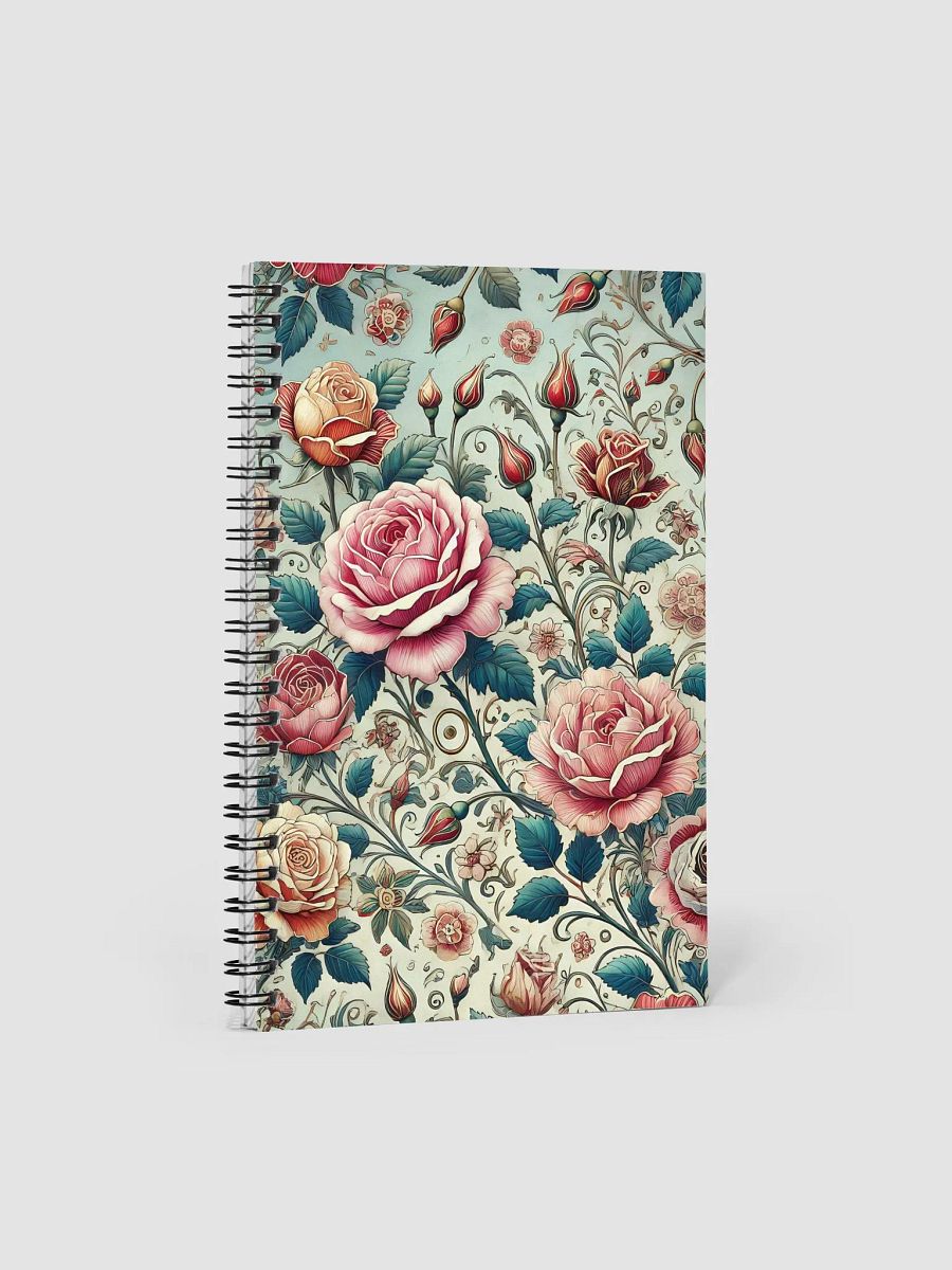 Royal Floral Spiral Notebook product image (1)