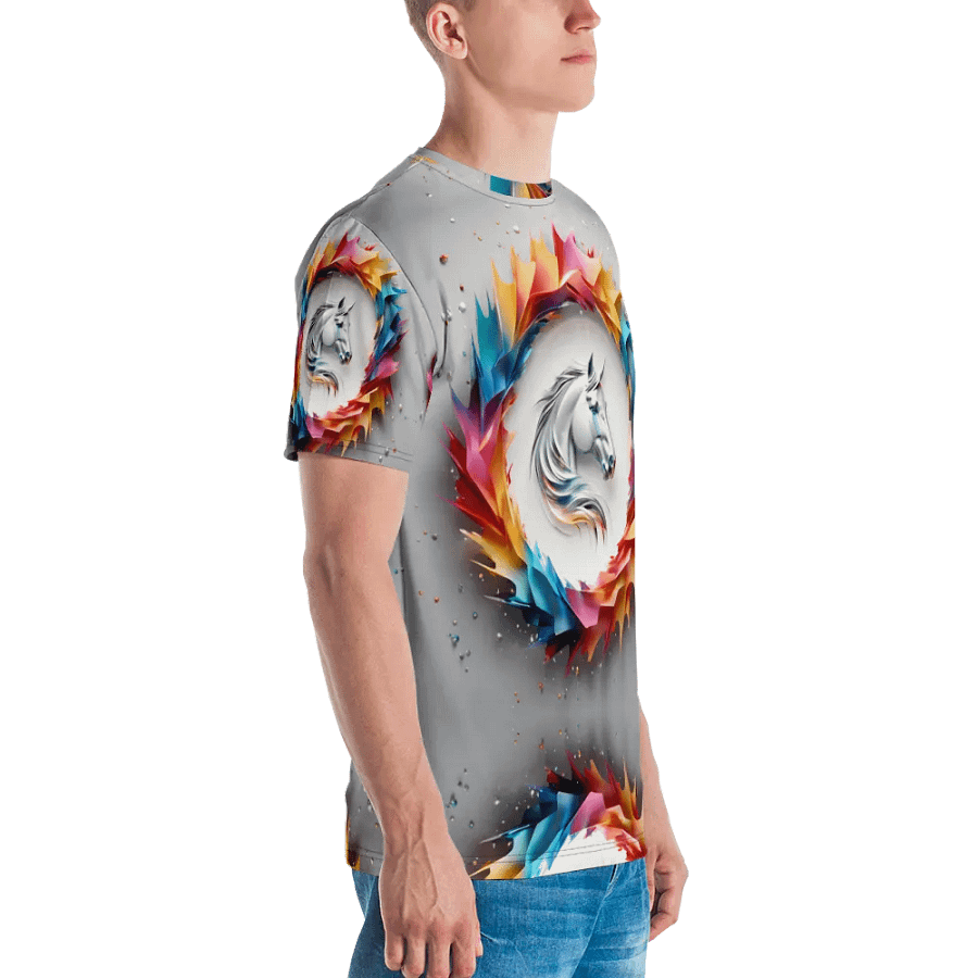 Vibrant Horse T shirt product image (3)