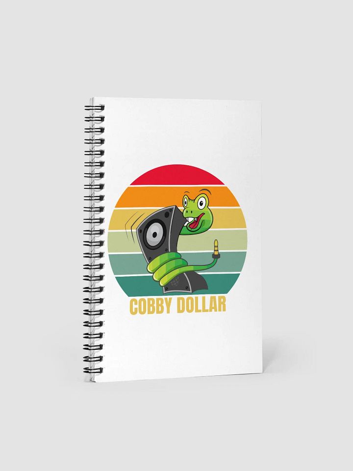 ScribeMaster Spiral Notebook by Cobby Dollar product image (1)