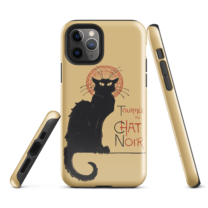 Le Chat Noir Minimal Cat iPhone® Tough Case product image (3)
