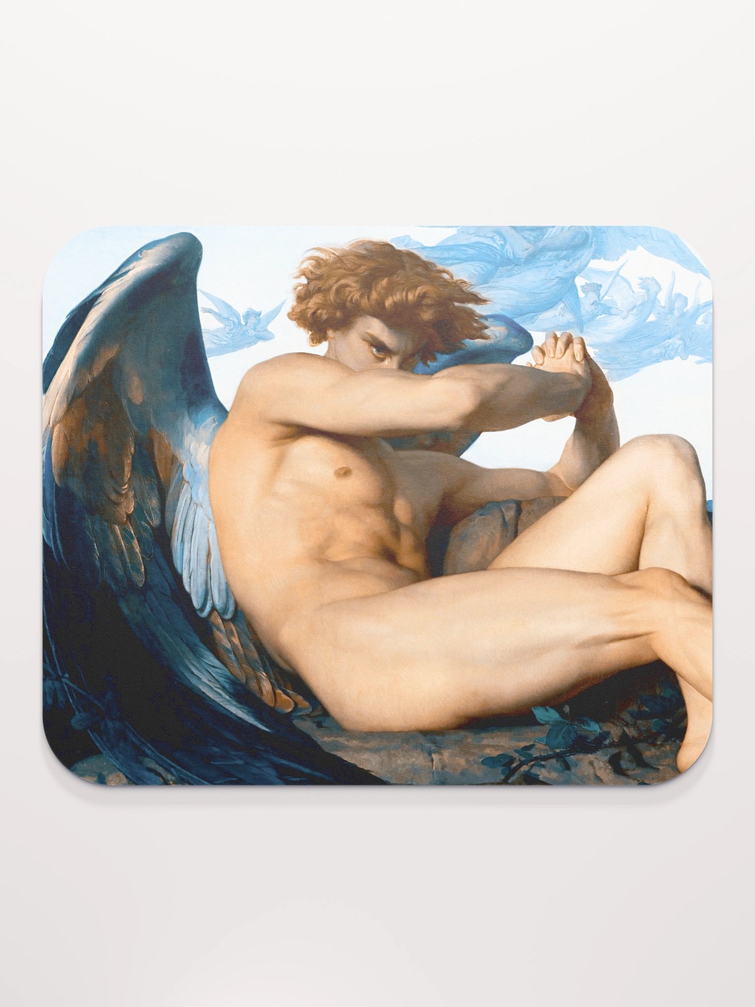The Fallen Angel by Alexandre Cabanel Mouse Pad product image (2)