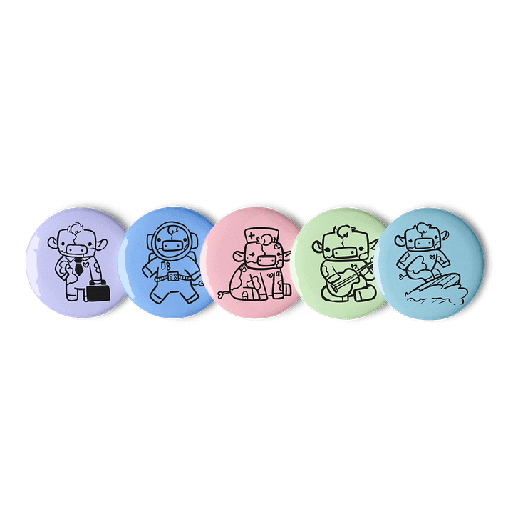 You Can MOO Anything Pin Set #2 product image (1)