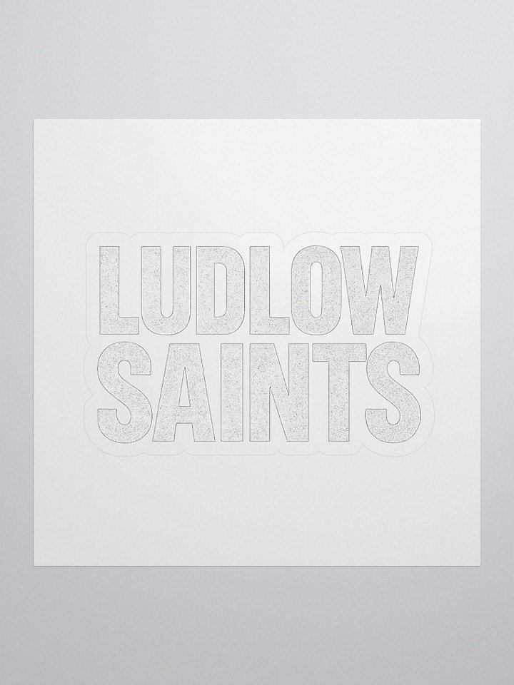 LUDLOW SAINTS STICKER product image (1)