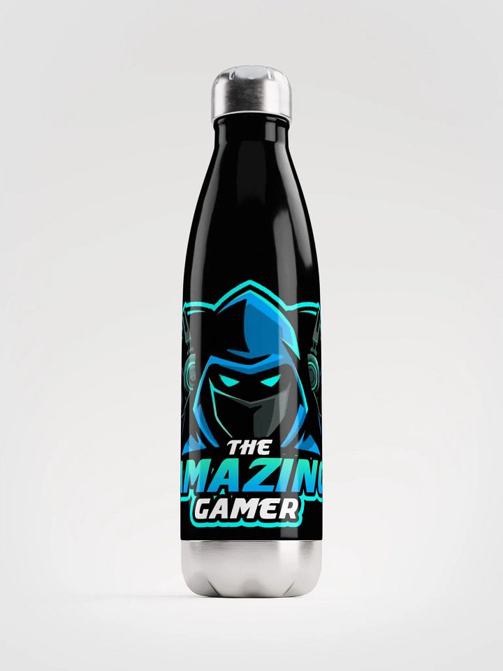The Amazing Gamer Stainless Steel Water Bottle product image (1)