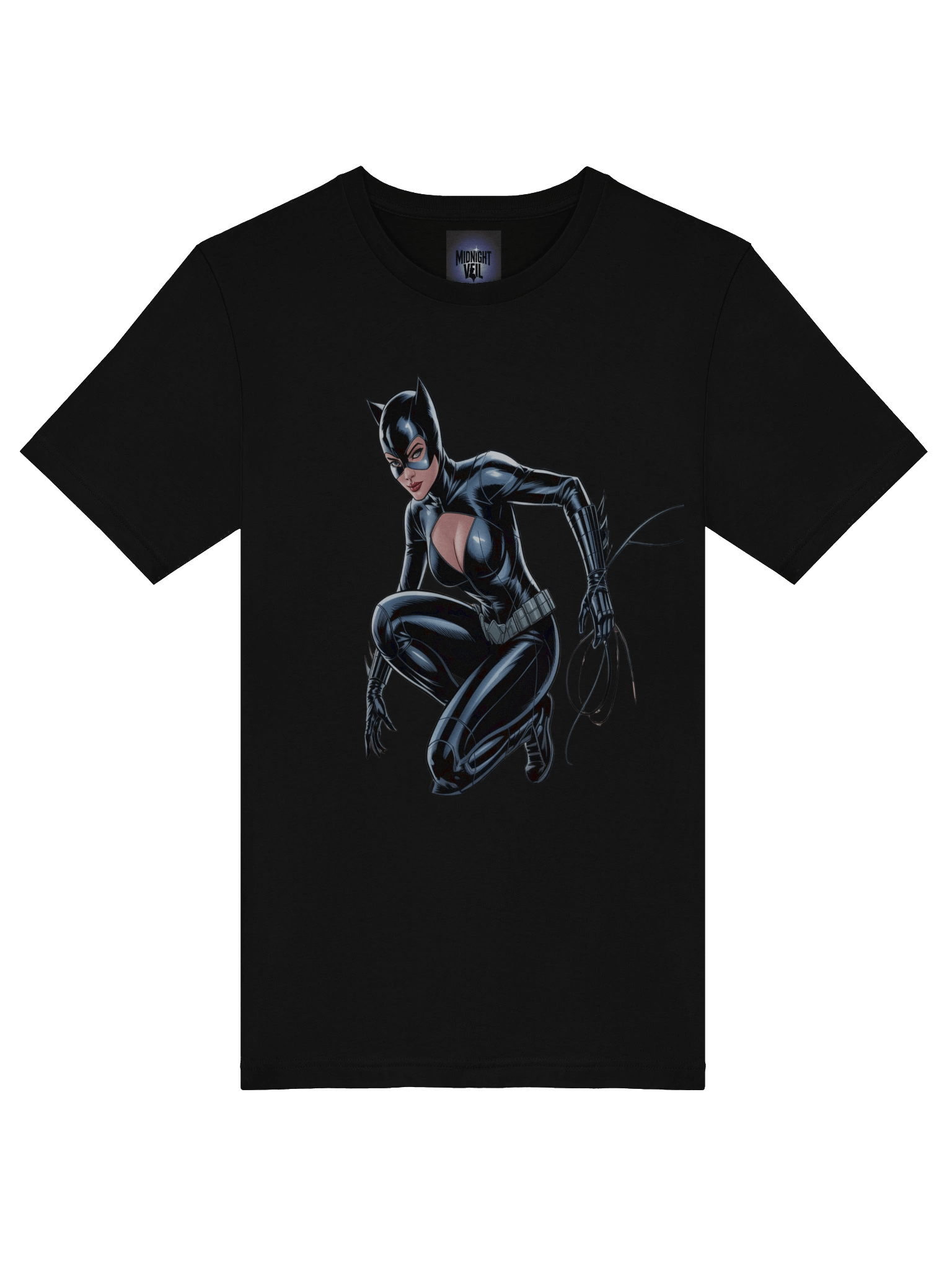 Feral Shadow: Catwoman's Midnight Strike T-Shirt product image (7)