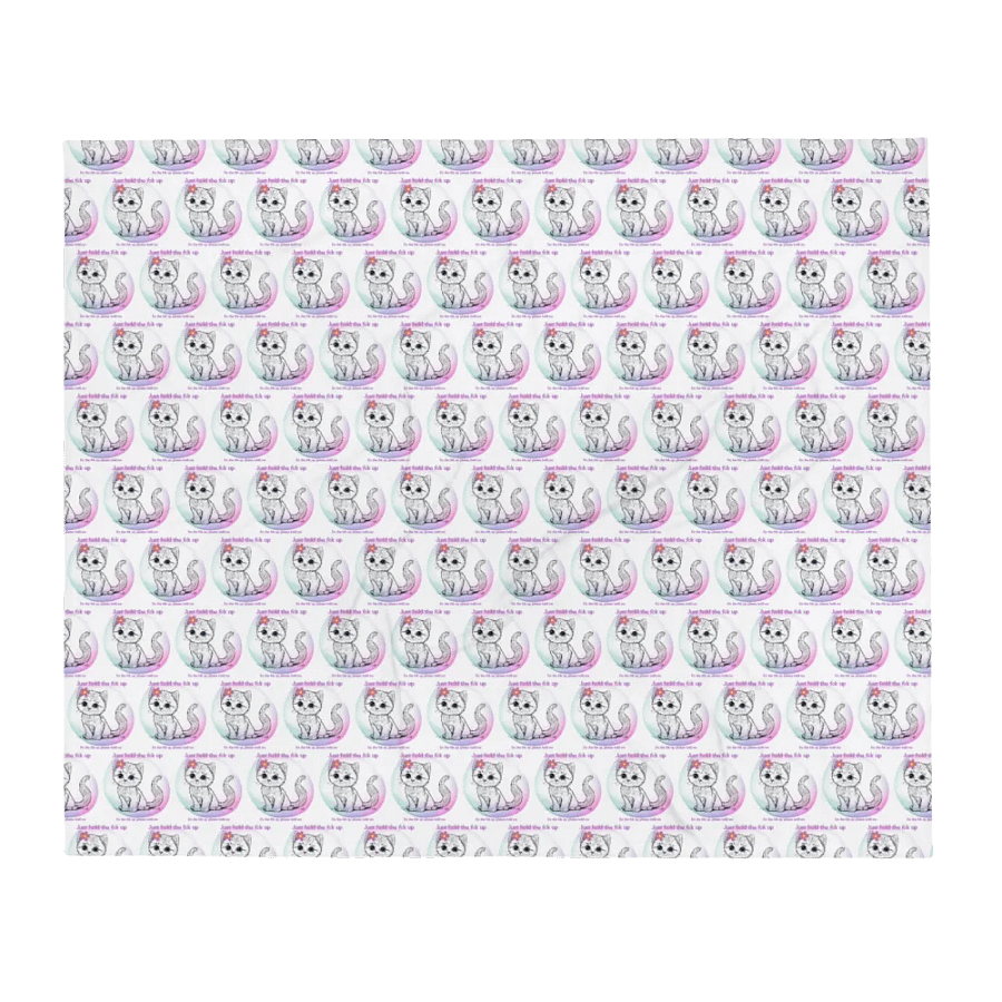 KC, Hold the Fck Up (kitty), Blanket product image (2)