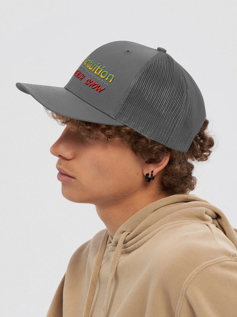 Raw Intuition Snapback: Fruit-Themed Logo Design product image (7)