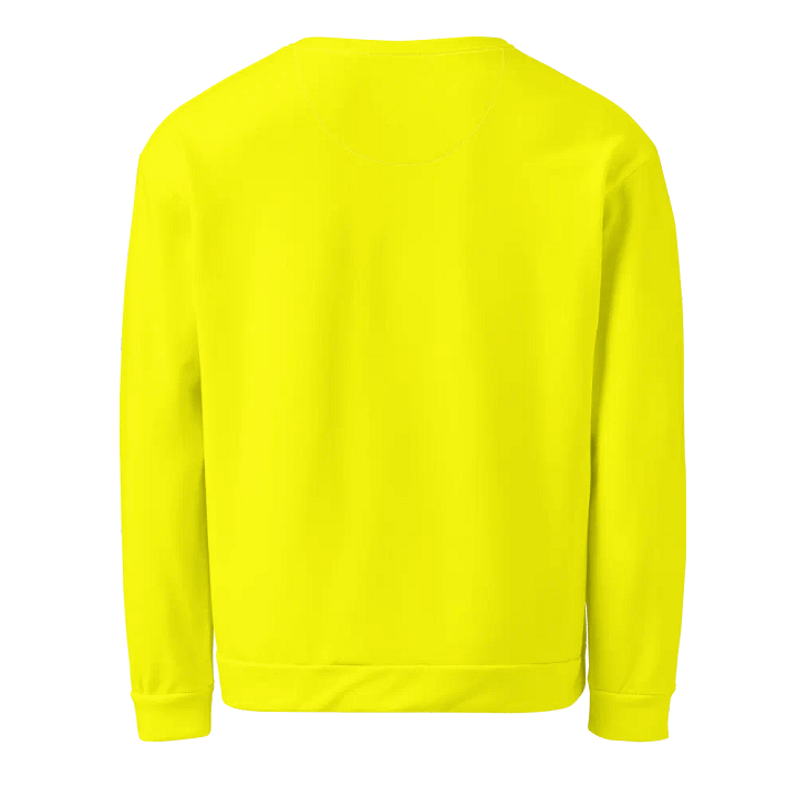 Plain Color Yellow Sweatshirt product image (2)