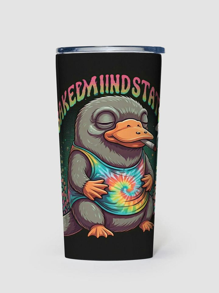 Tie-Dye Platypus Stainless Steel Tumbler product image (1)