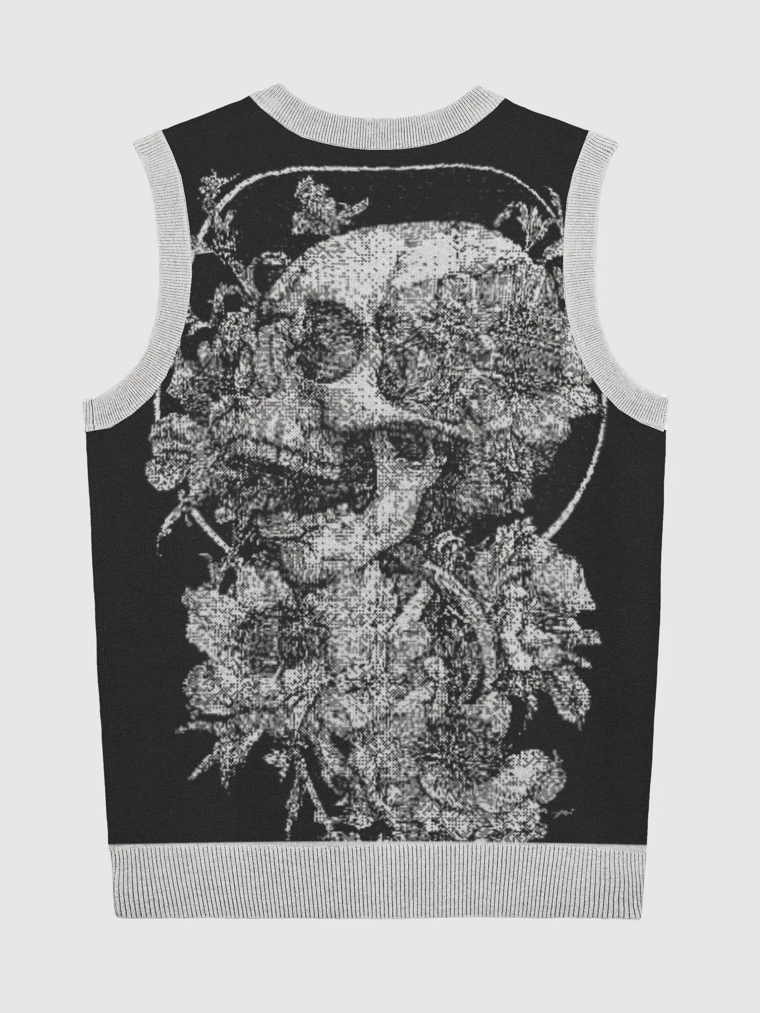 SKULLFLOWER KNITTED VIBE VEST product image (2)