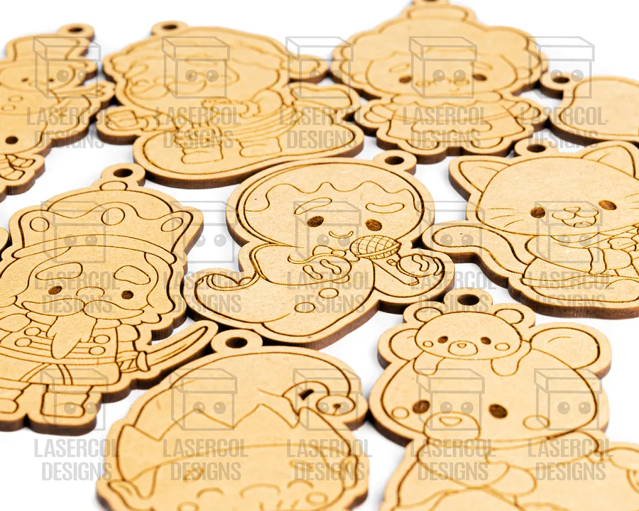 Christmas Ornaments - Laser Cut Files product image (10)