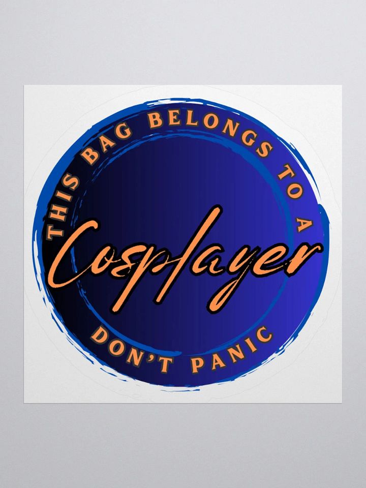 Cosplayer's Luggage Sticker product image (1)