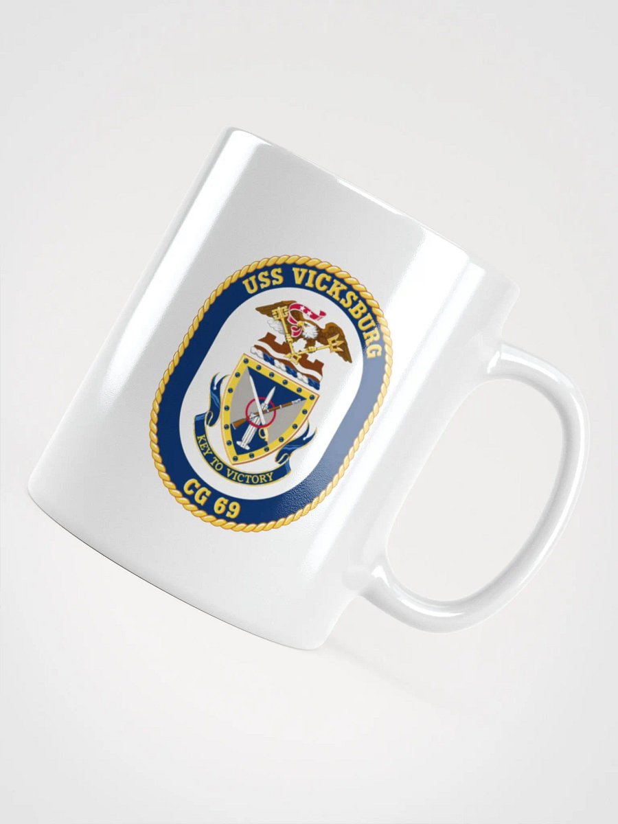 USS Vicksburg CG 69 White Coffee Cup product image (4)