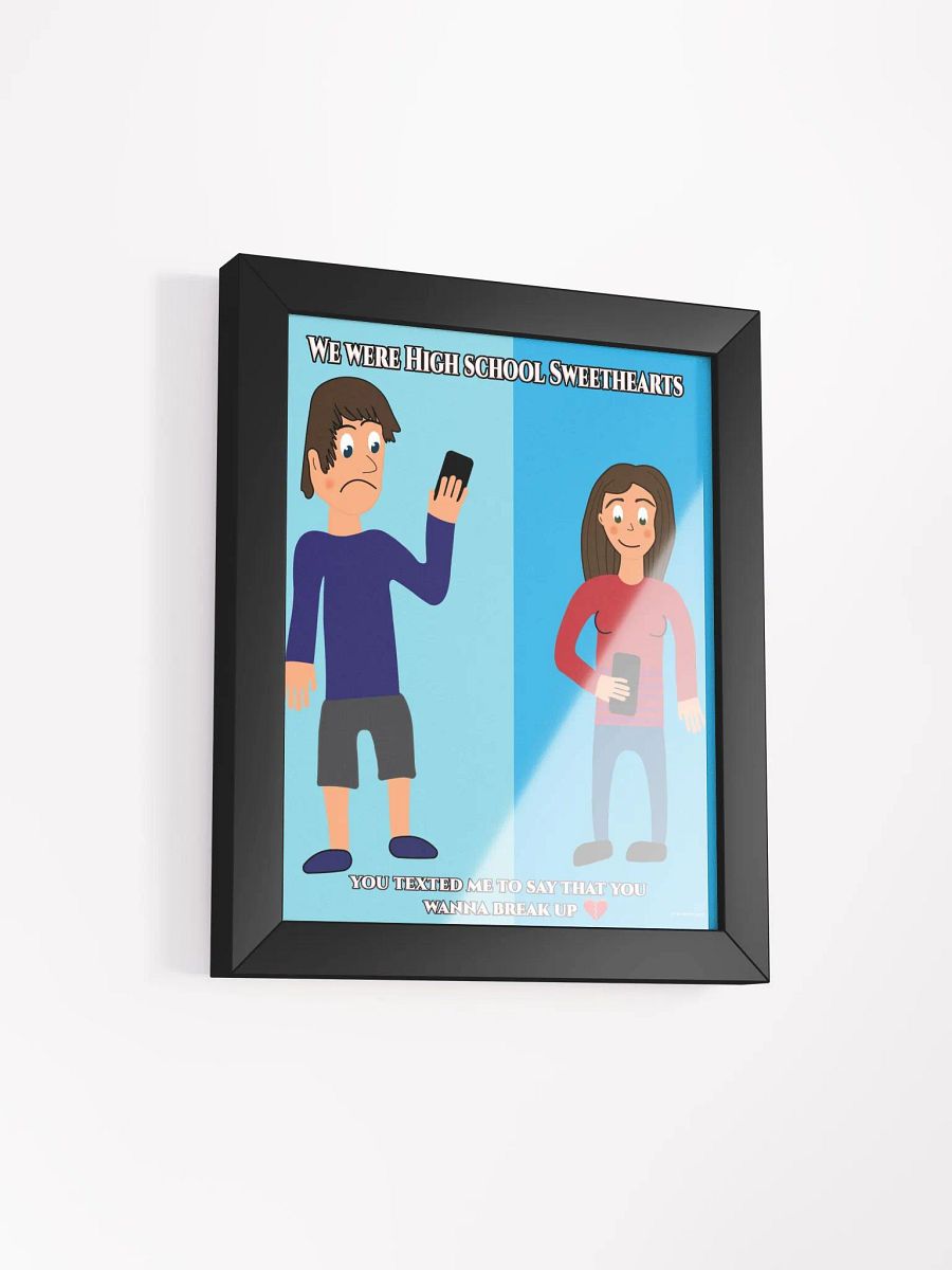 High School Sweethearts Special Design Framed 8x10 Matte Poster product image (5)