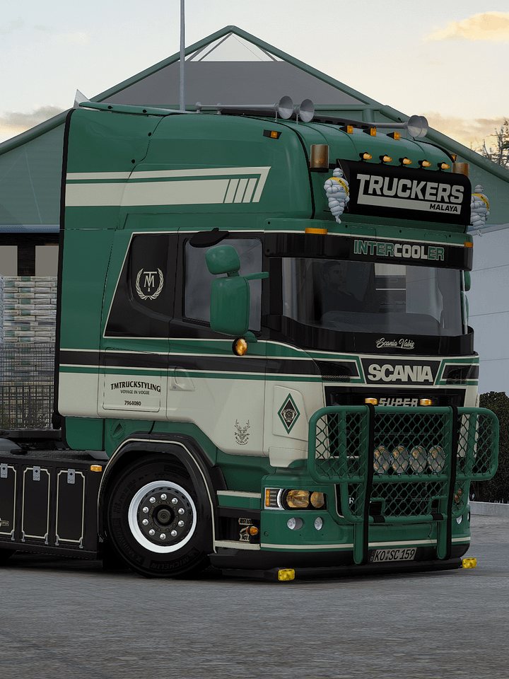 FREE! ETS2 TM Multicolor Skin Pack for Scania PGR-Series skin Pack 1 product image (1)