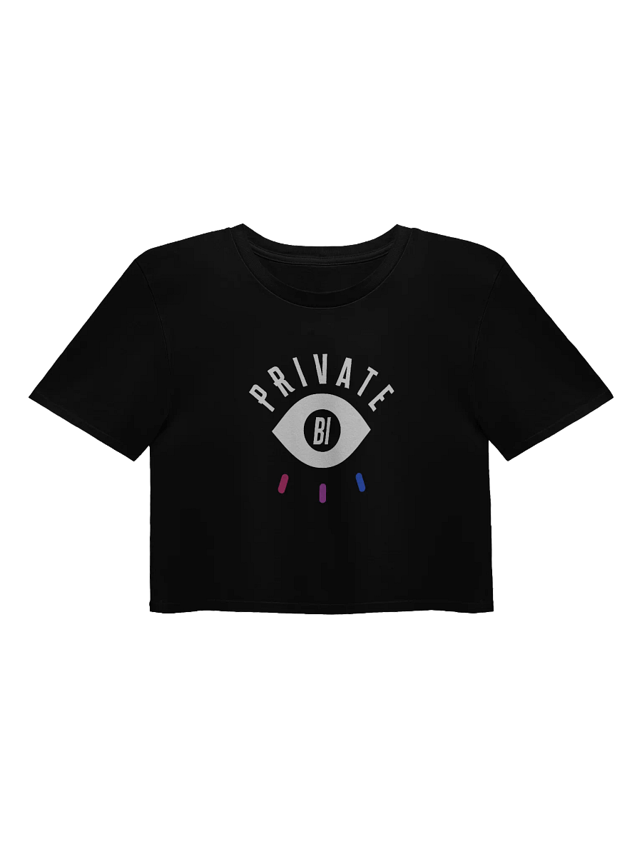Private Bi Crop Top (Black) product image (1)