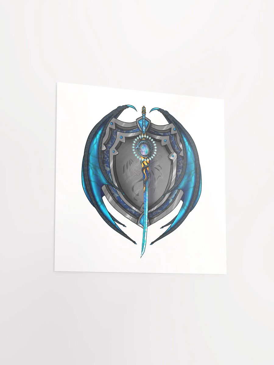 Azure Captian Crest Print product image (3)