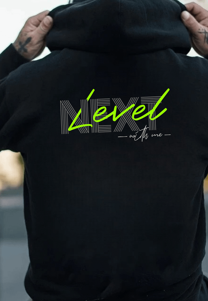 Next Level with me Hoodie product image (1)