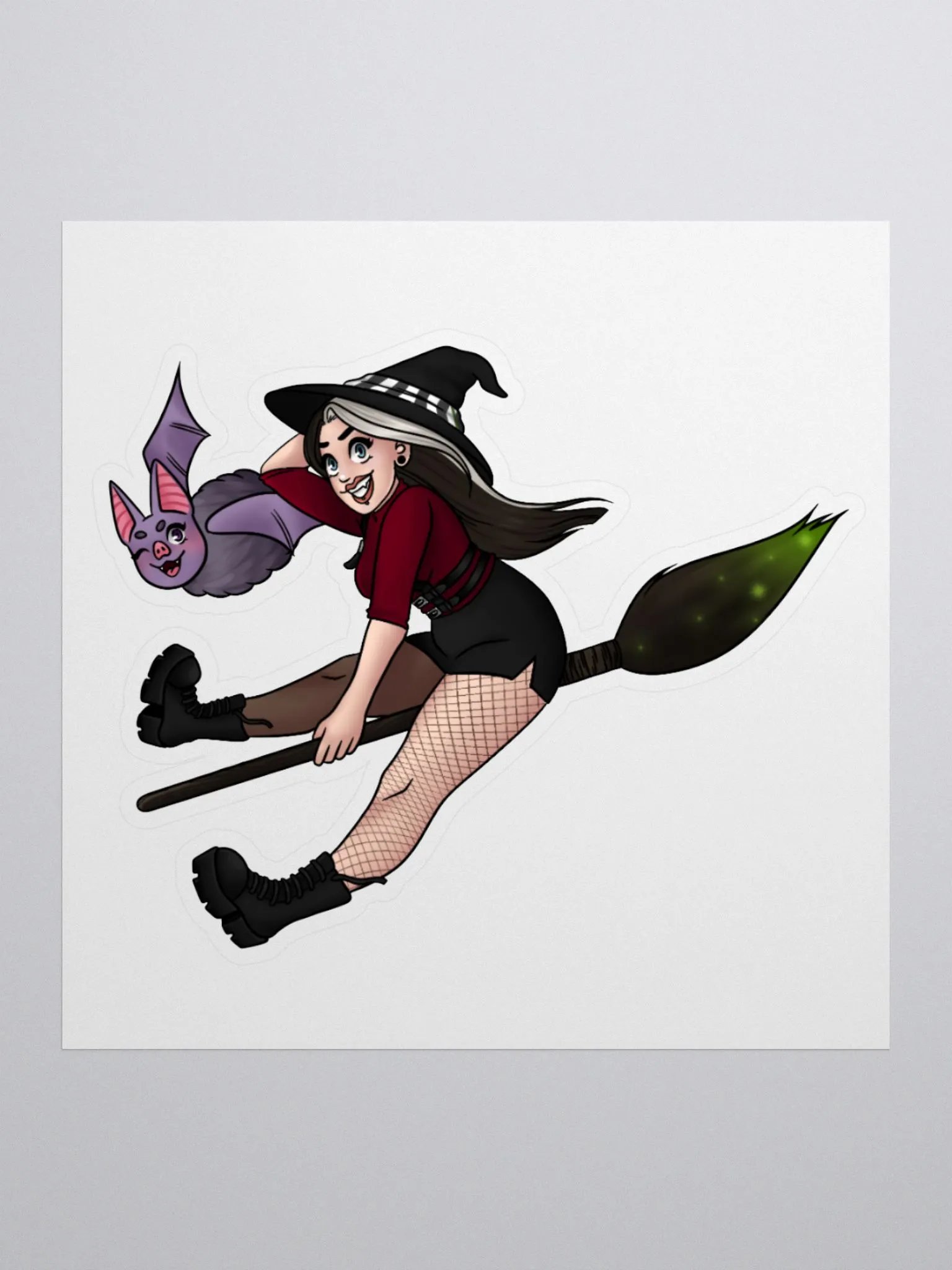 Witchy's Delivery Service Kiss Cut Sticker product image (1)