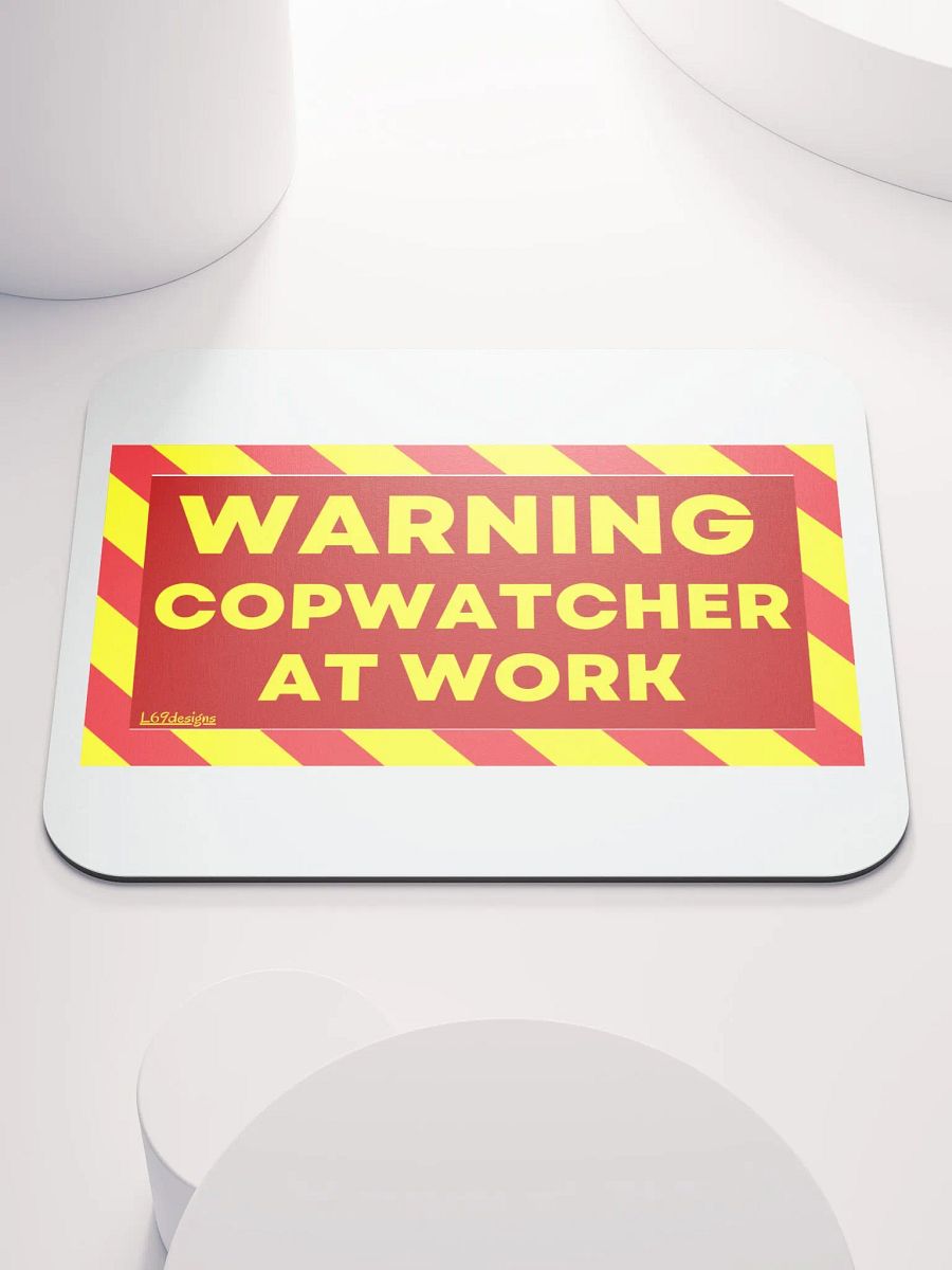 WARNING : COPWATCHER AT WORK product image (1)