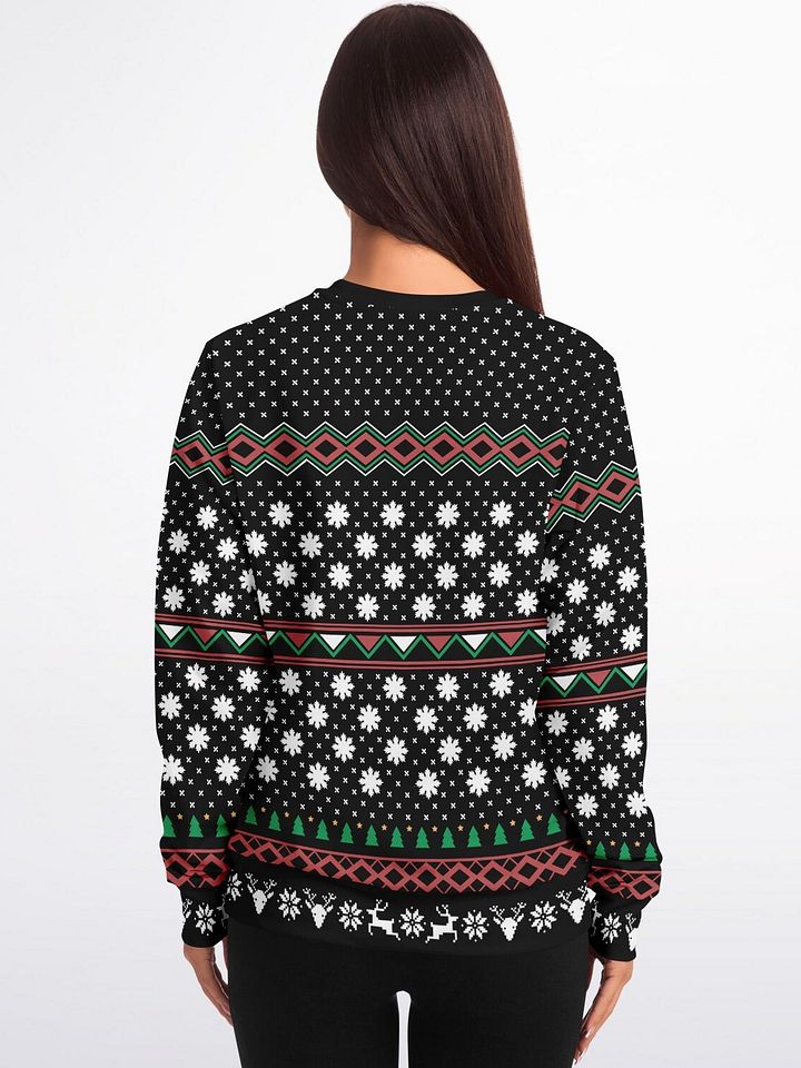 "Crochet with My Gnomies" Ugly Christmas Sweater | Knitting Crafter Holiday Sweatshirt | Crochet Gnome Winter Outfit product image (2)