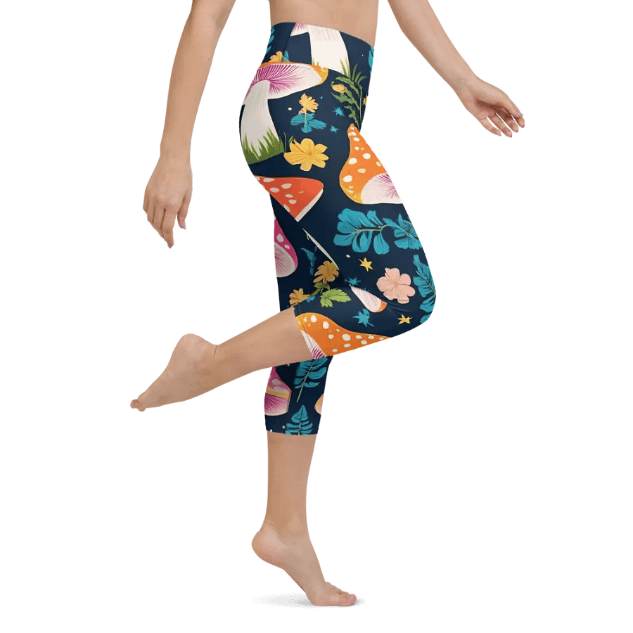 Mystic Mushroom Capri Leggings product image (5)