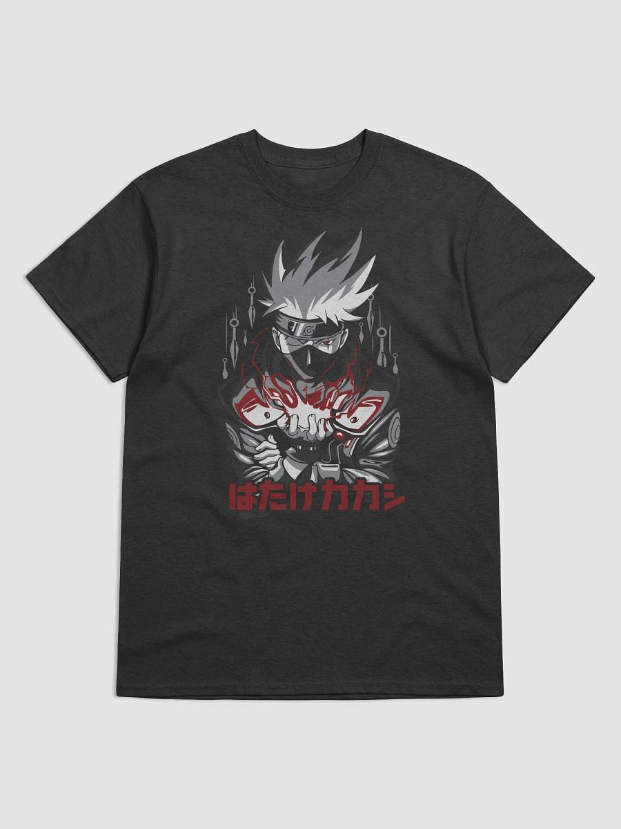 Naruto Kakashi Hatake Sharingan Blaze T-Shirt – Gildan Heavyweight product image (1)
