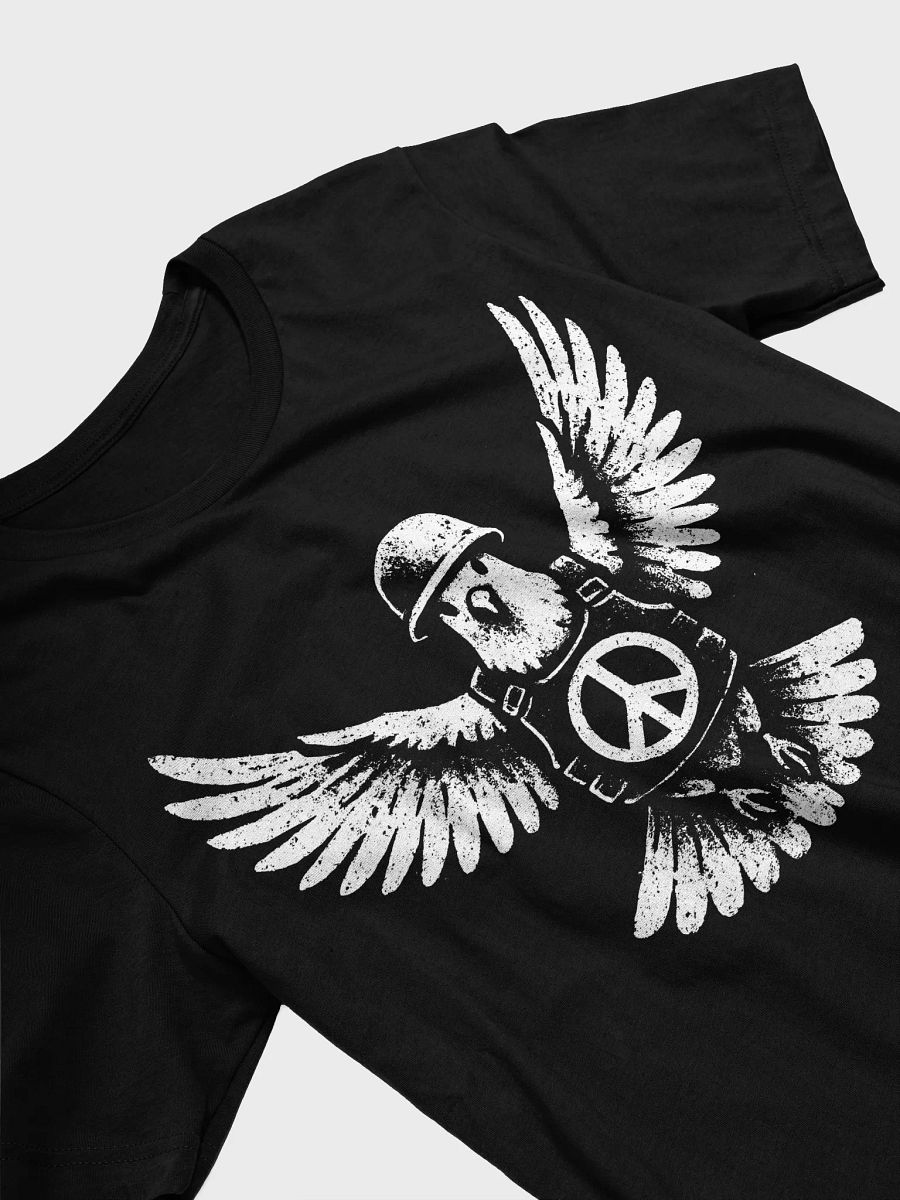 Armored Dove Tee – Peace Under Attack T-shirt product image (2)