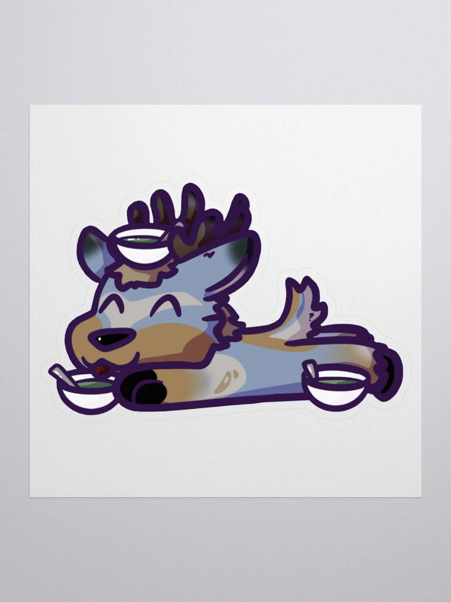 Soup Deer Kiss-Cut Sticker product image (1)
