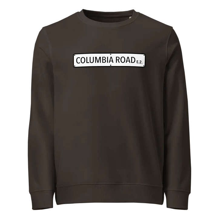 Columbia Road E.2. Unisex Organic Sweatshirt (Grey) product image (1)