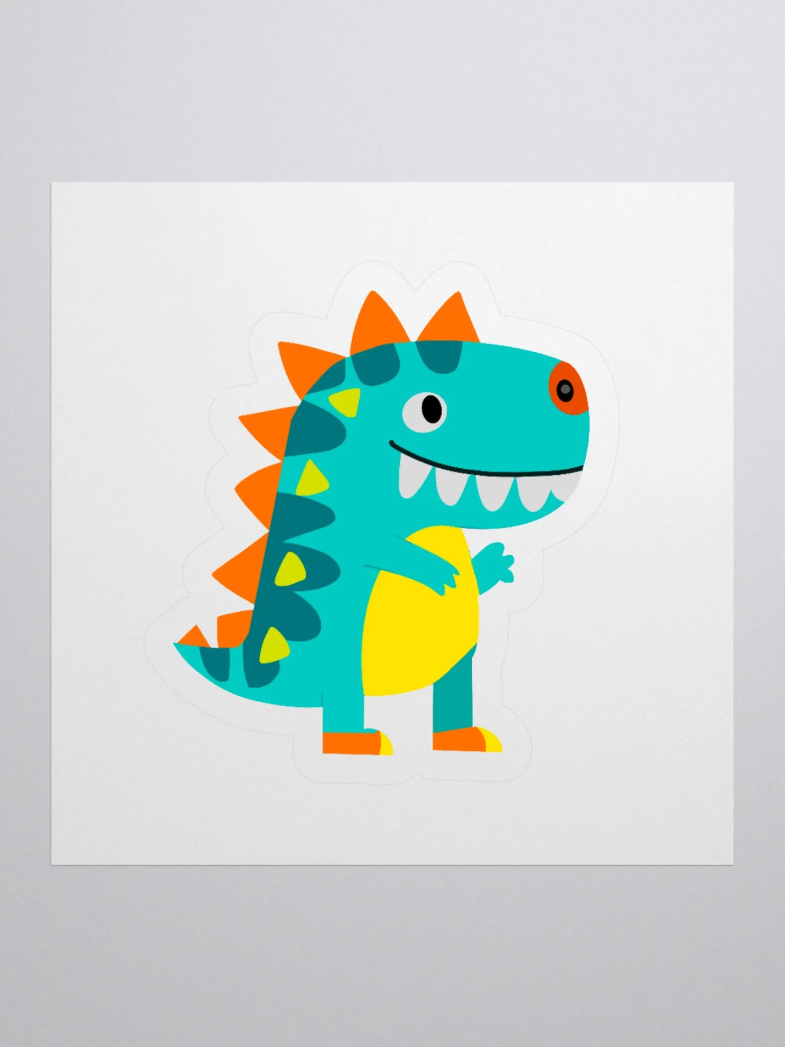 Toothy REX Kiss Cut Stickers product image (3)