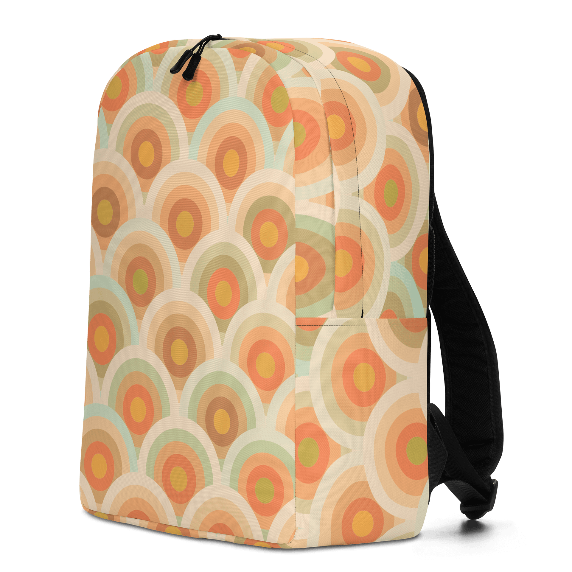Retro Scalloped All-Over Print Backpack product image (4)