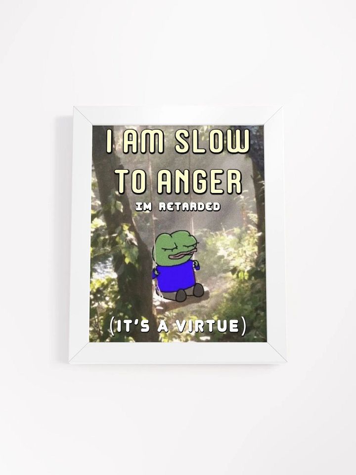 Im Retarded Poster (Framed) product image (2)