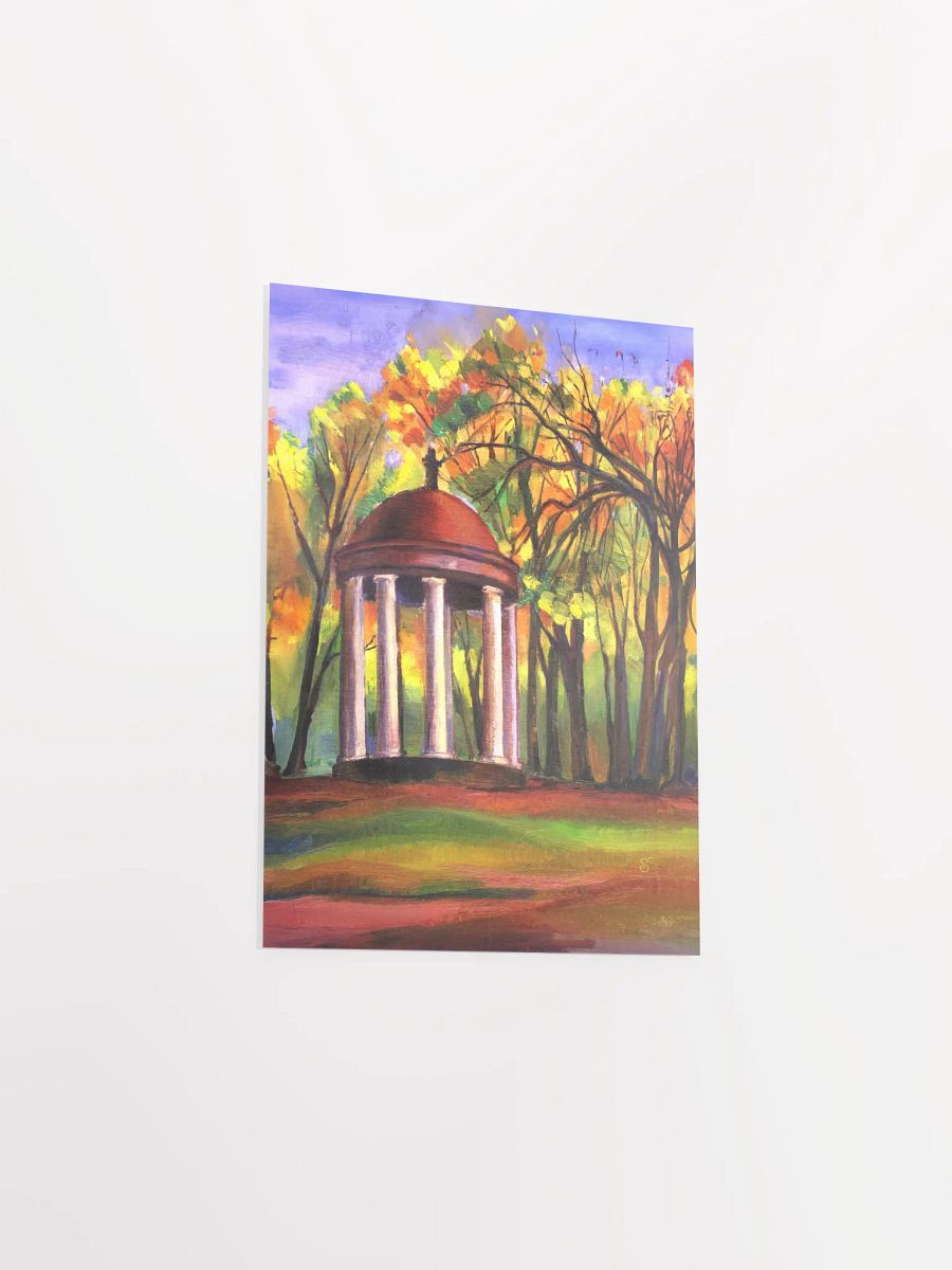 Autumn Pavilion Poster - Romantic Gazebo product image (6)