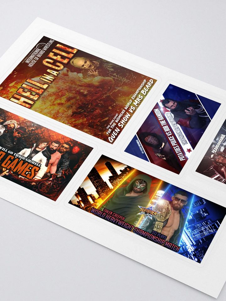 International House of Beard Commemorative Event Stickers 2 product image (2)