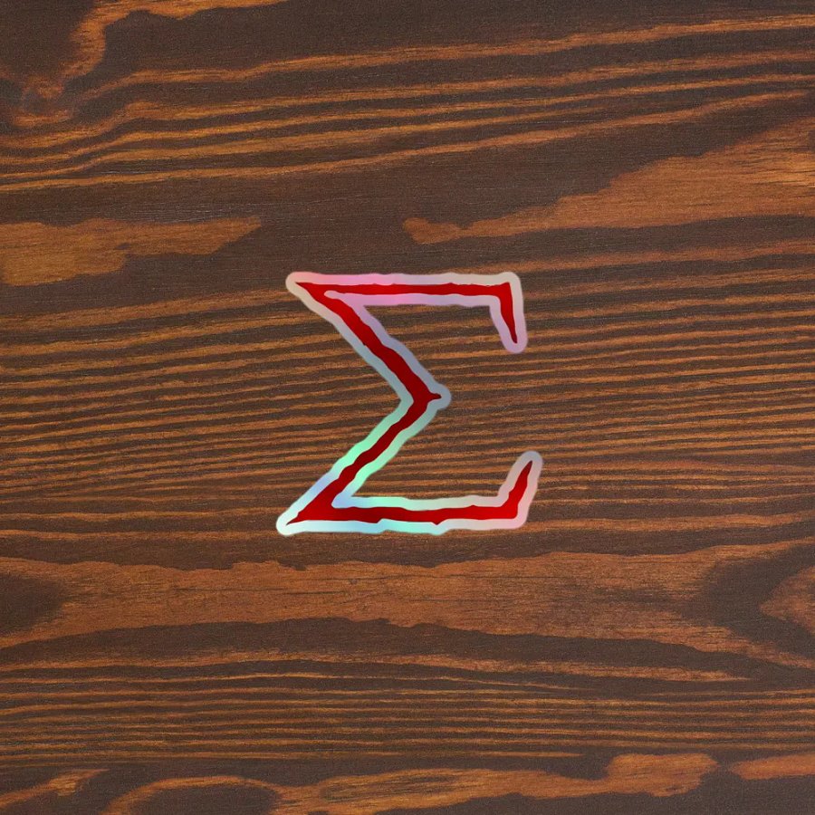 Sigma Logo Holo-Sticker product image (5)