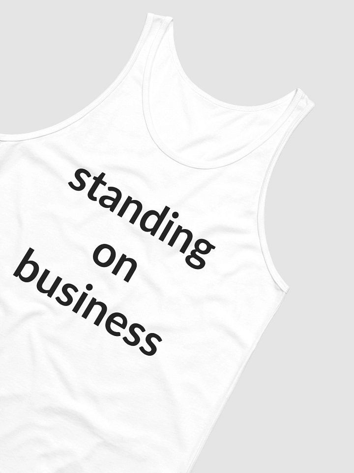standing on business Jersey Tank product image (2)