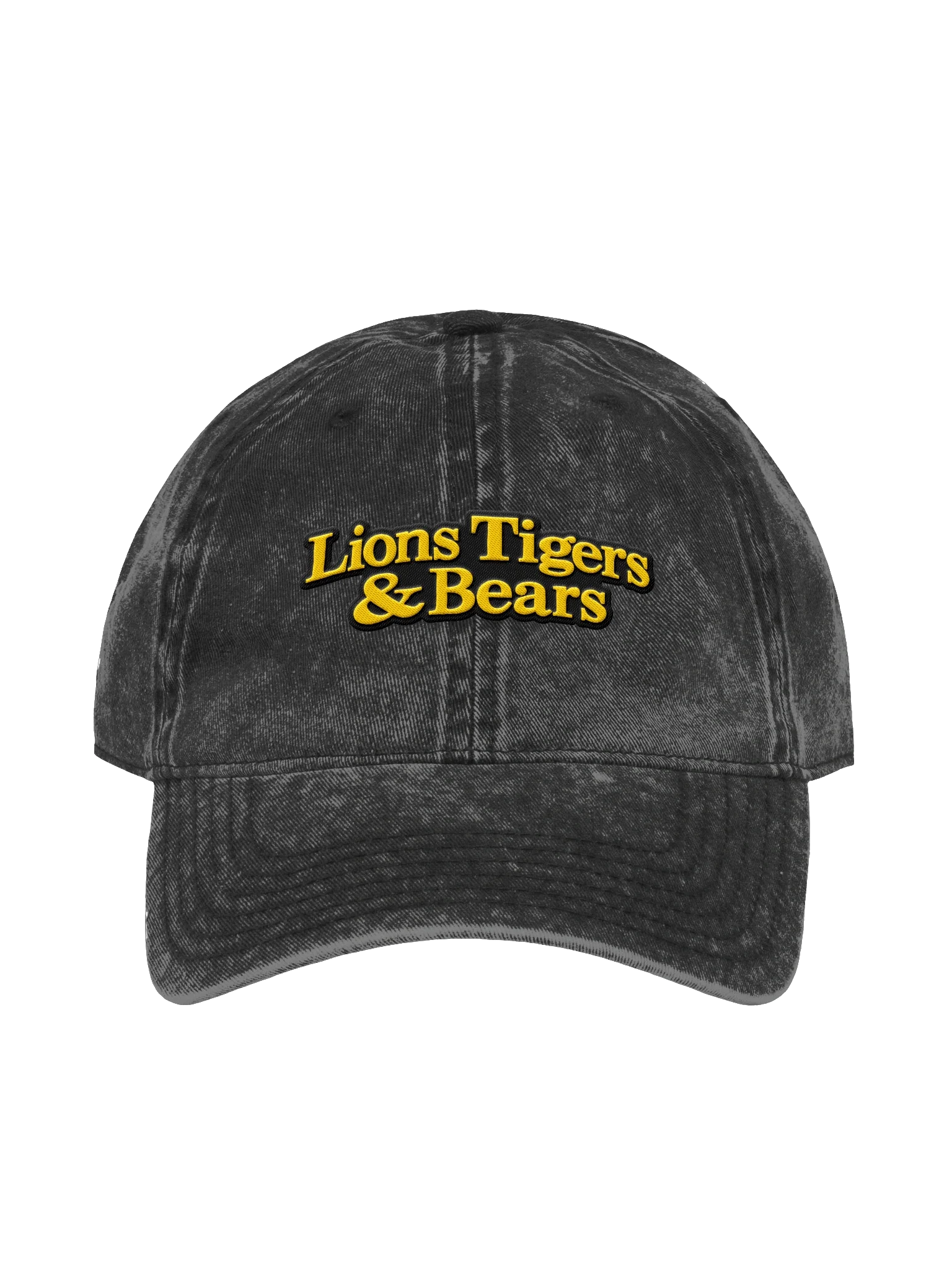 LTB Logo Vintage Wash Denim Cap product image (1)