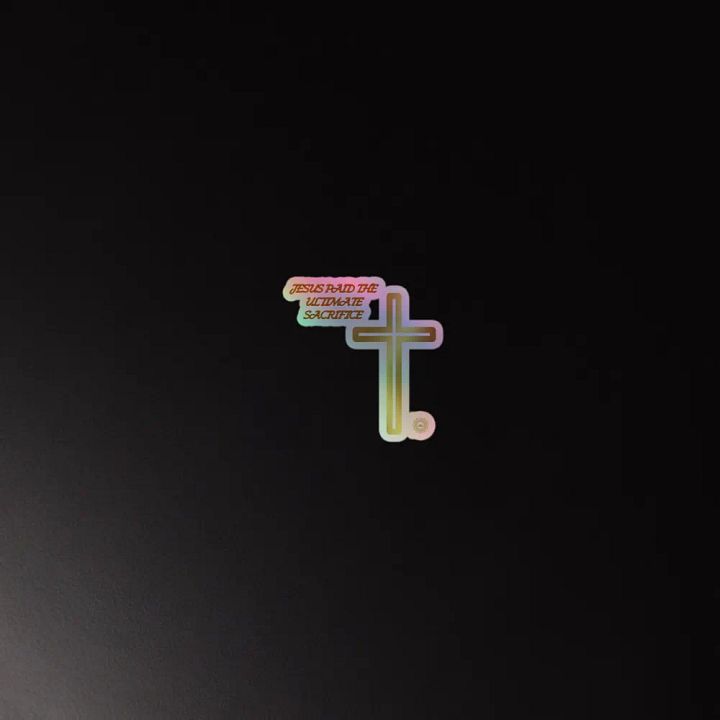 Divine Sacrifice Holographic Sticker Set product image (4)