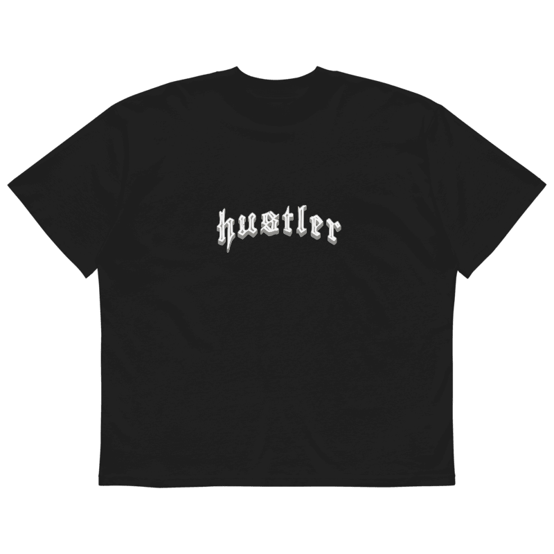 Magigio Hustler Organic Oversized T-Shirt product image (3)