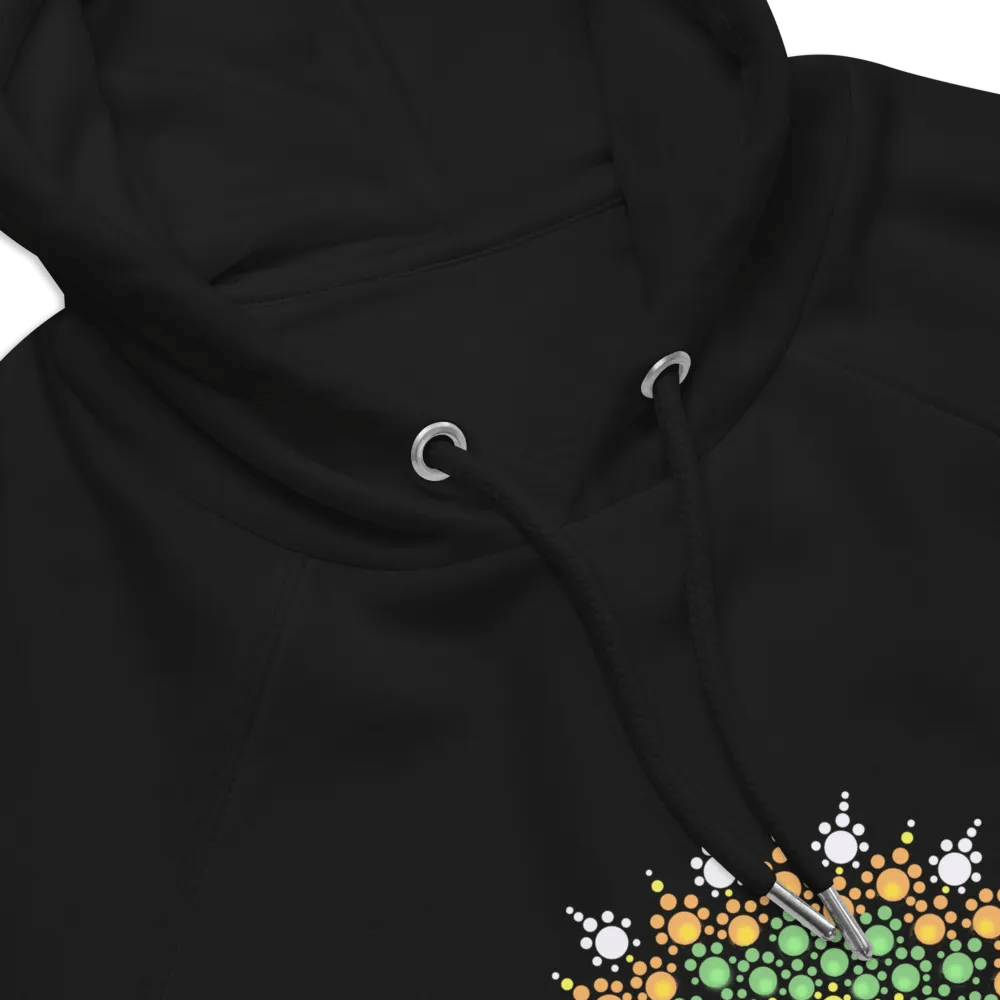 Pastel Dot Mandala Unisex Eco Hoodie product image (9)